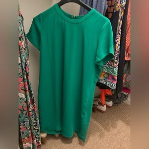 Sweet green dress for holiday events or work